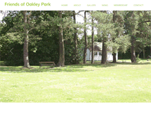 Tablet Screenshot of oakleypark.org.uk